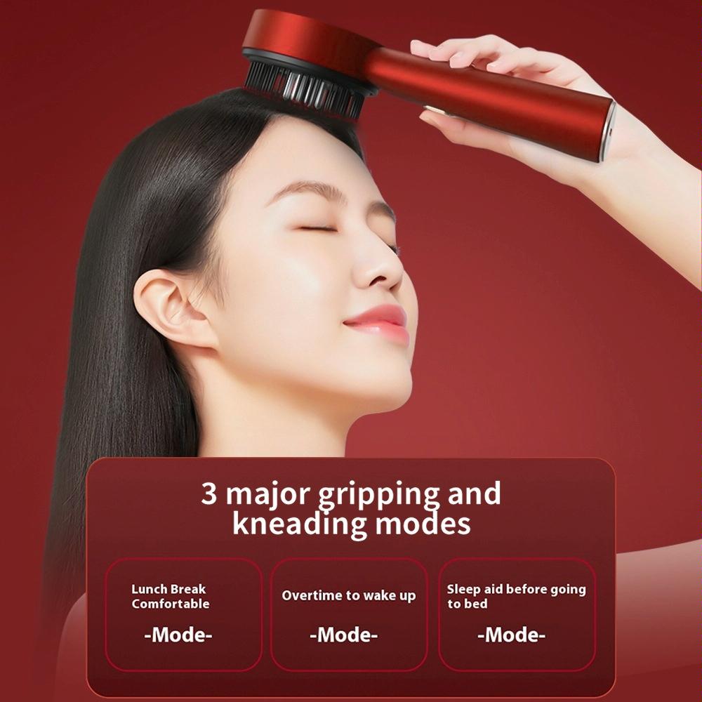 Red Light Scalp Massage Comb For Hair Growth 630Nm Liquid Care - Red 8