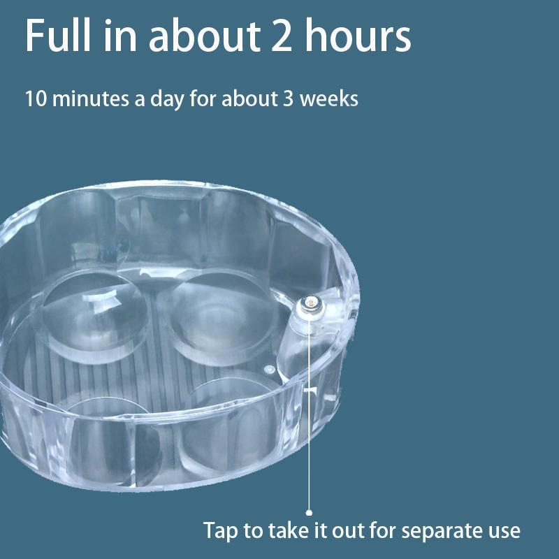 Electric Head Massager With Hot Compress & Vibration Waterproof English Version 5