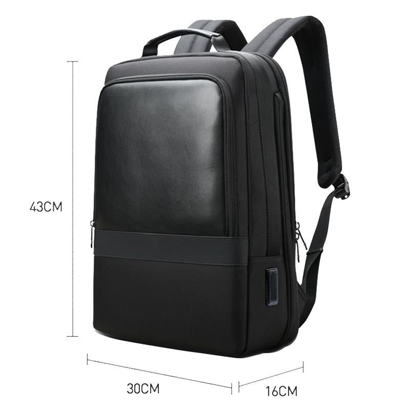 Large Capacity Business Laptop Backpack with Usb & Type-c Port - Black 5