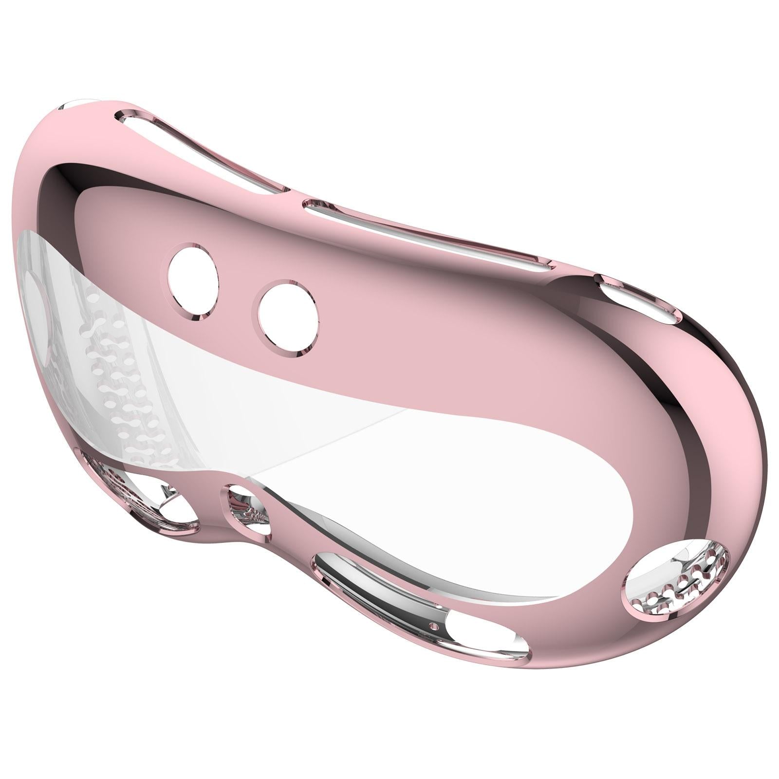 Vr Case for Apple Vision Pro - Electroplated Tpu - Pink 11
