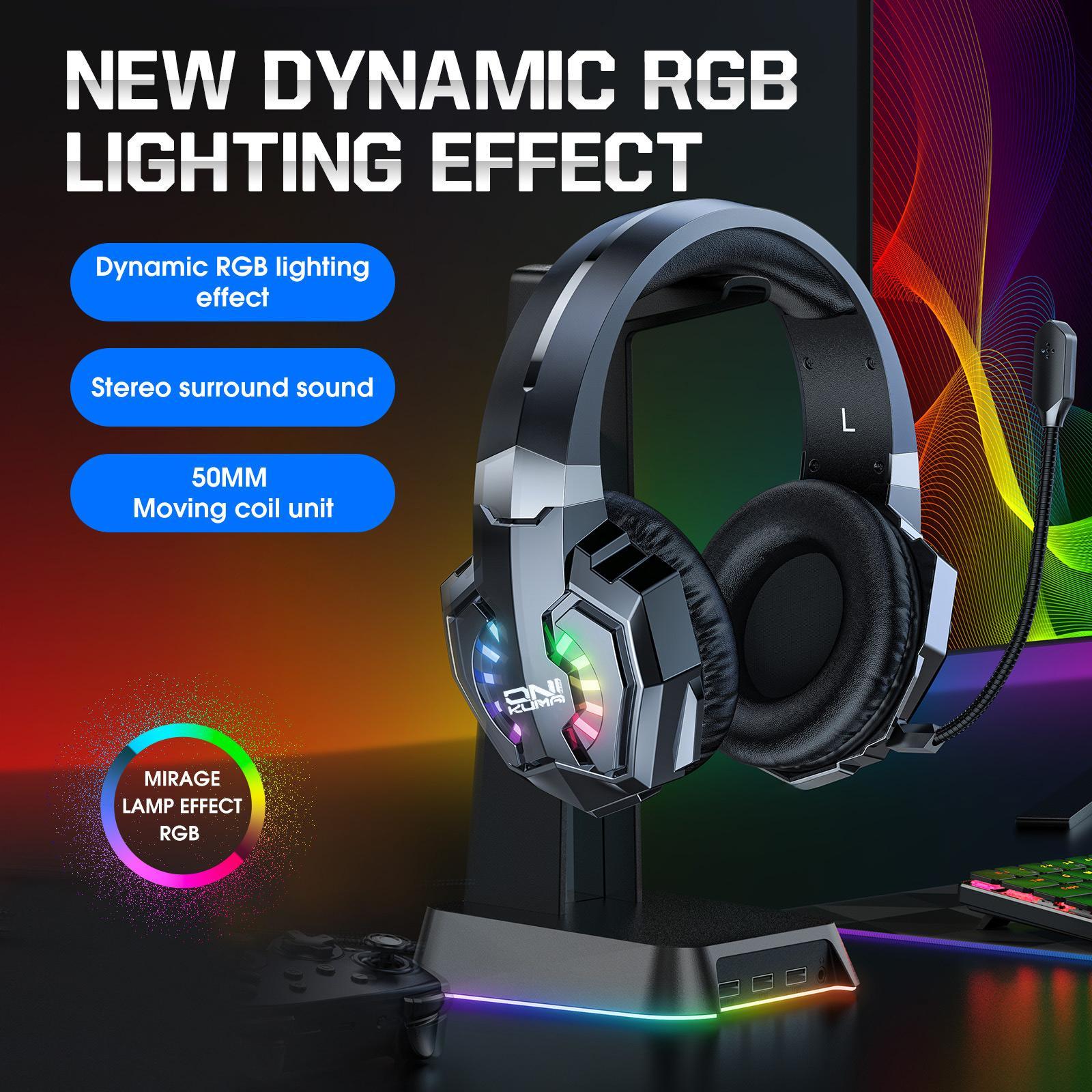 Tri-Mode Bluetooth Gaming Headset Black 3
