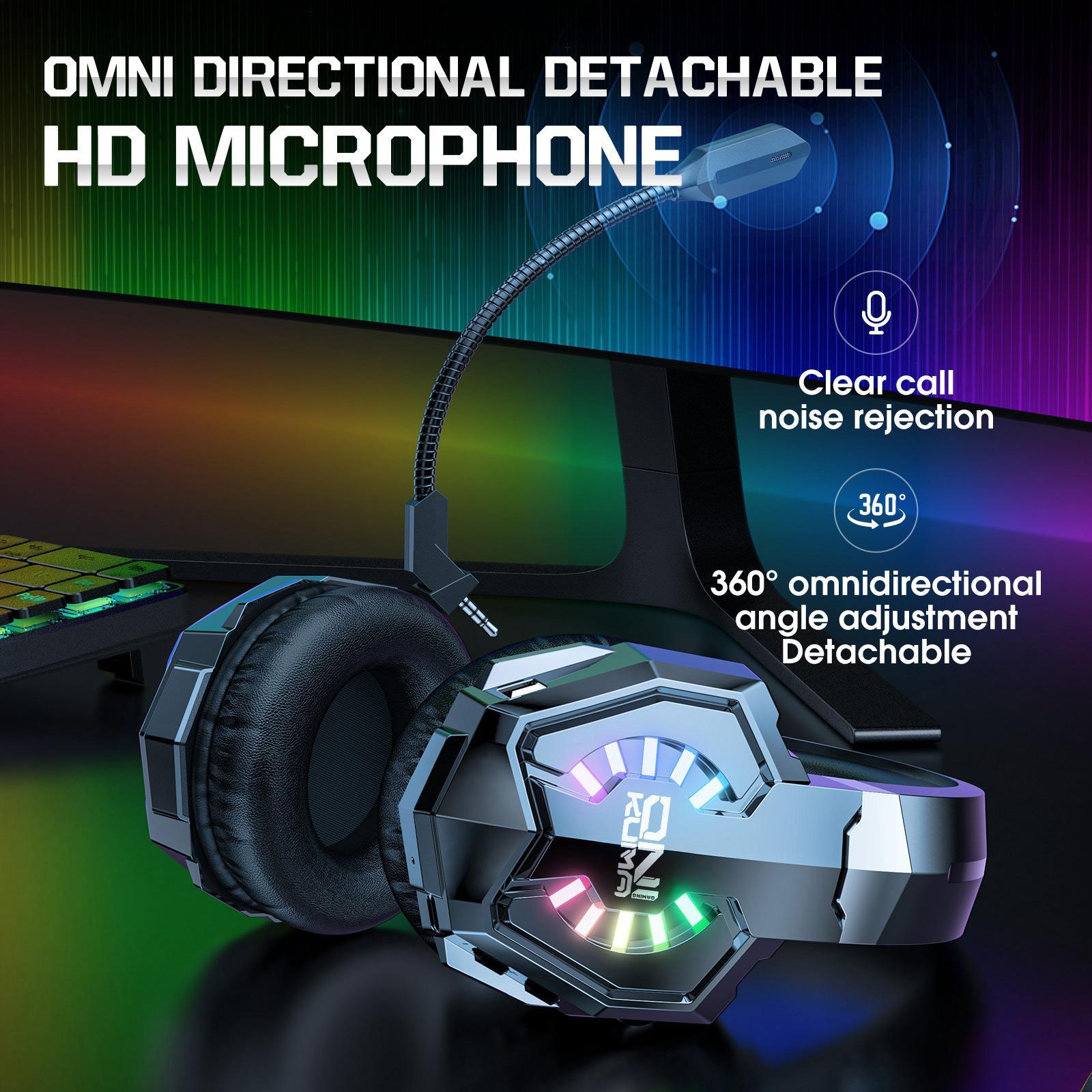 Tri-Mode Bluetooth Gaming Headset Black 4