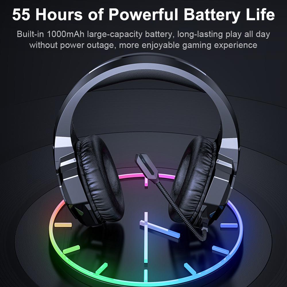 Tri-Mode Bluetooth Gaming Headset Black 6