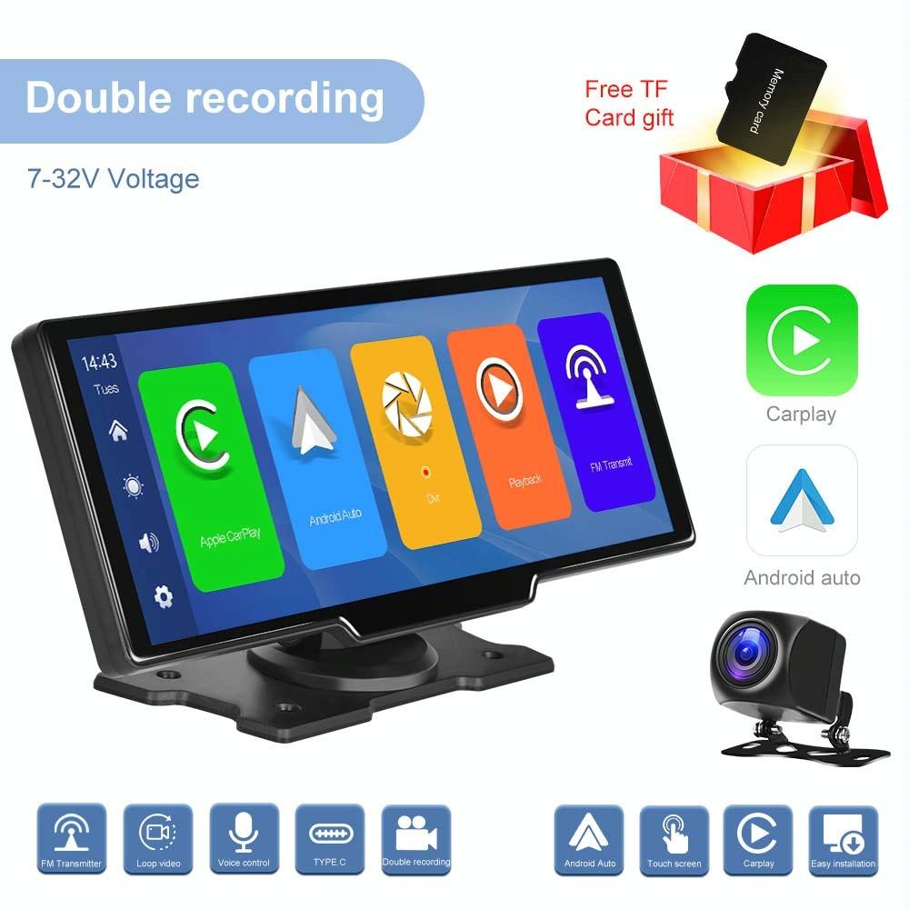 9.3 Hd Wired Smart Player With Wireless Carplay - Split-Screen Display Black 12