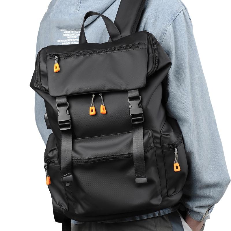 Men Business Travel Backpack - Spacious and Stylish - Black 7