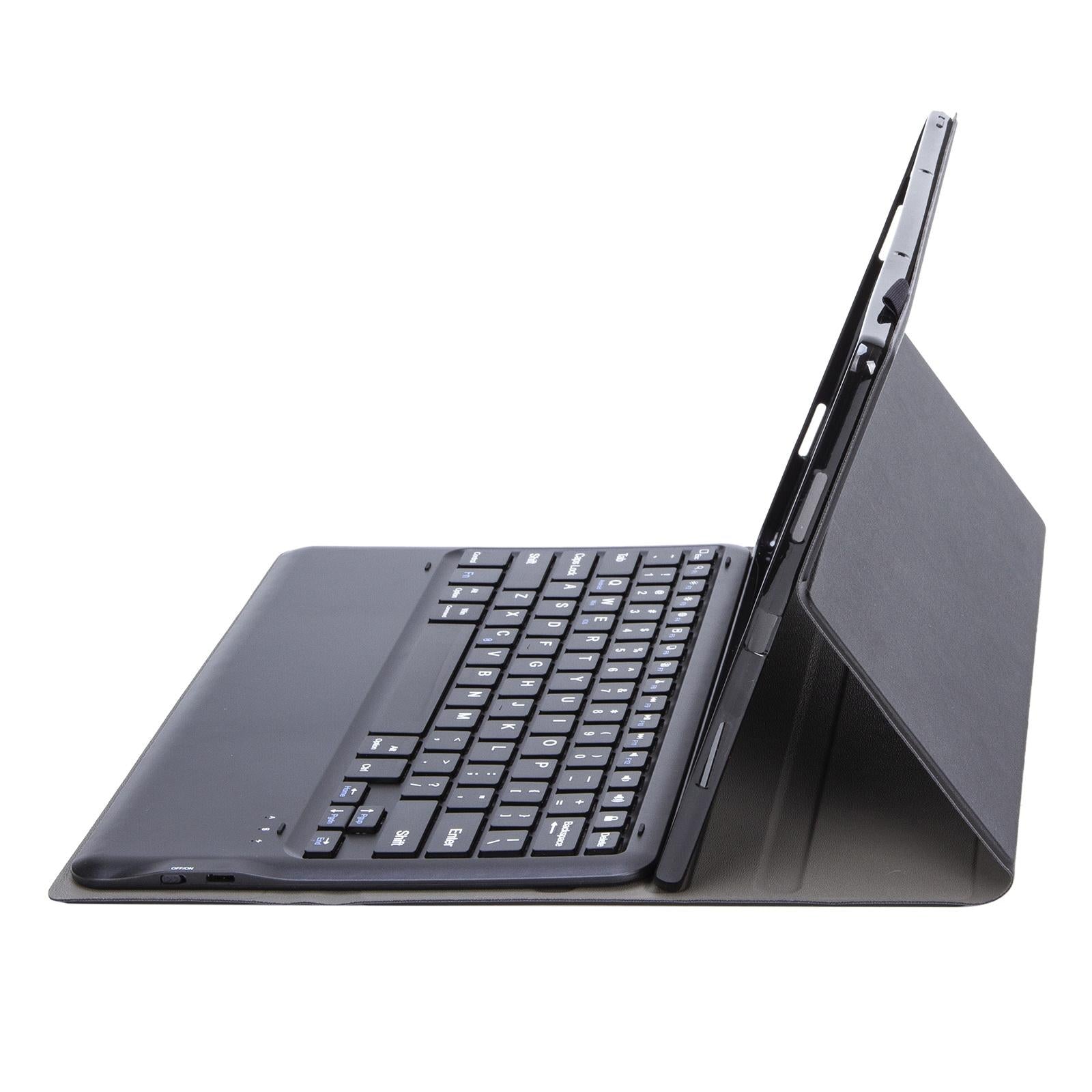 Detachable Bluetooth Keyboard Leather Case For Ipad Pro 12.9 With Tpu Bracket - Black 7