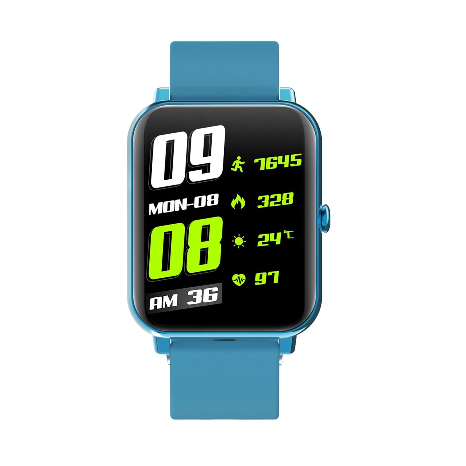 1.69 Inch Tft Screen Ip67 Waterproof Smart Watch Support Body Temperature Monitoring / Sleep Monitoring / Heart Rate Monitoring / Incoming Call Reminder - Black 3