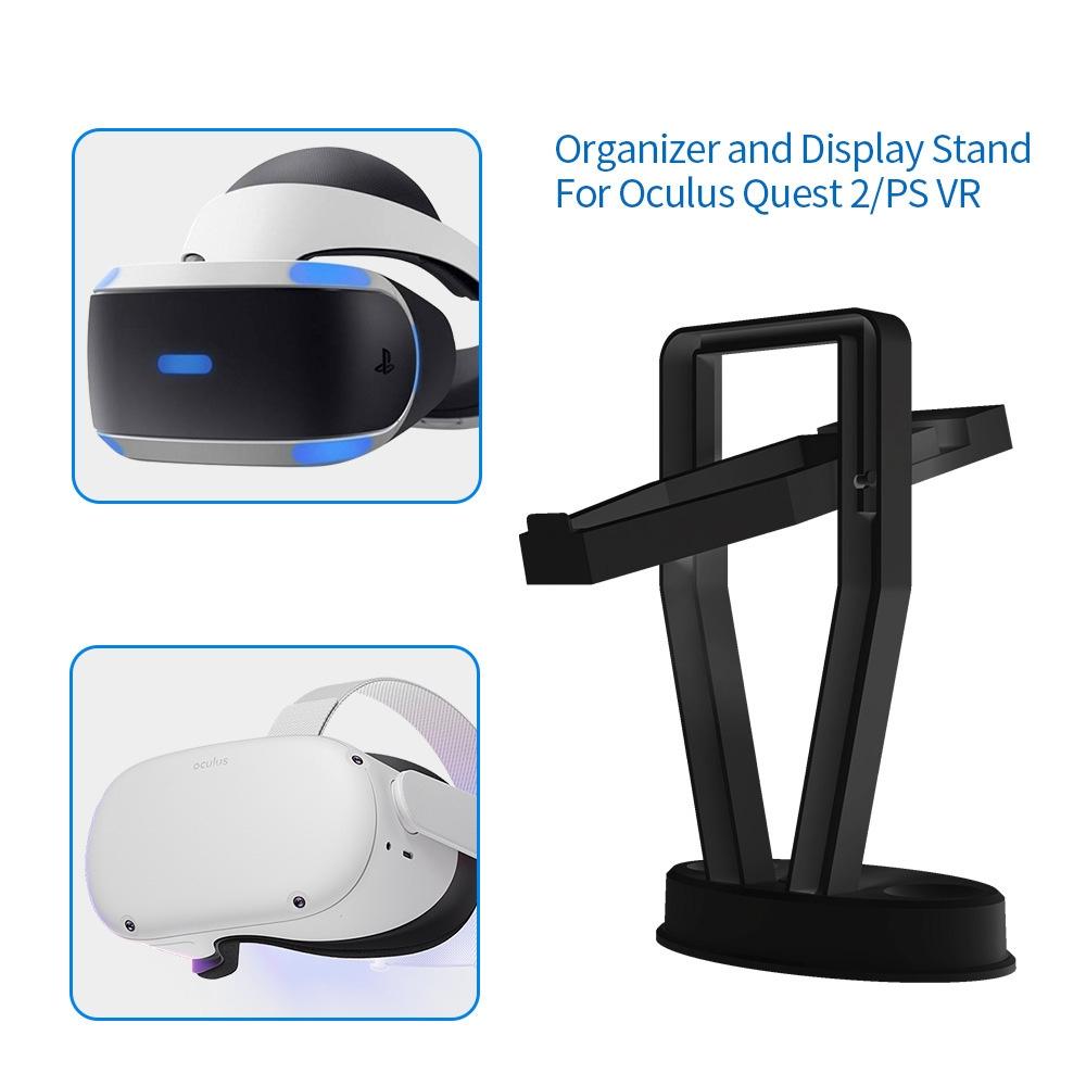 Oculus Quest 2 Desktop Storage Rack - Vr Organizer - White 5