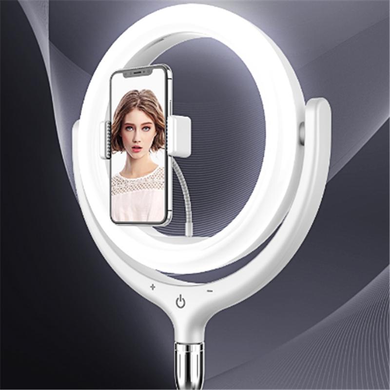 12 Inch Desktop Fill Light Beauty Bracket for Landing Headlights - White 9