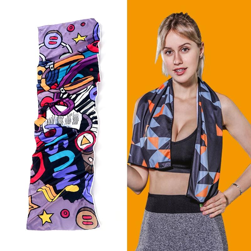 Quick Drying Gym Towel For Sports - Music Festival