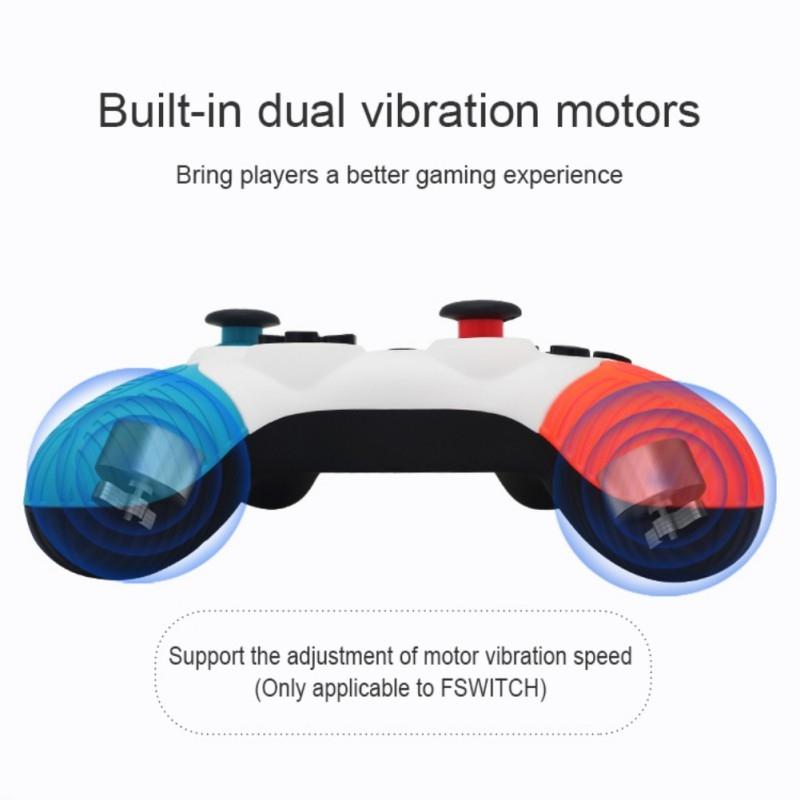 Pro Switch Wireless Tooth Controller - Red Blue 7