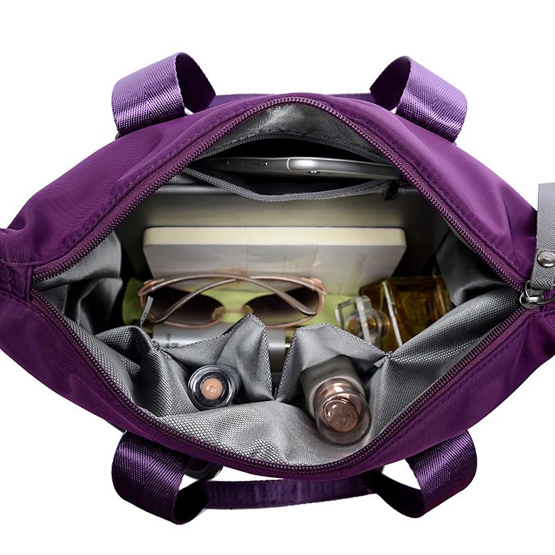 Versatile Oxford Cloth Shoulder Bag for Women - Purple 5