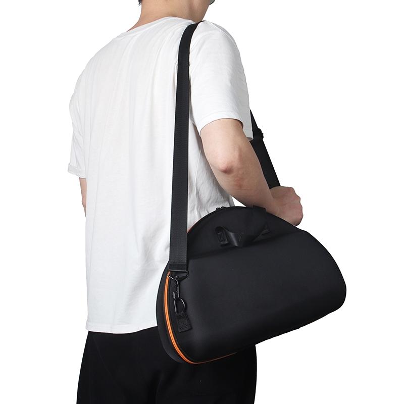 Outdoor Portable Speaker Protection Bag for Harman Kardon Go & Play3 - Black Grey 8