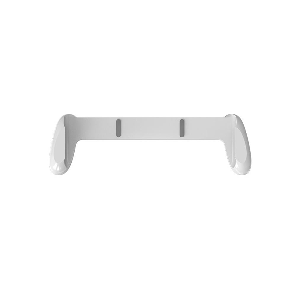 Oled Switch Handle with Game Card Storage - Compact Design - White