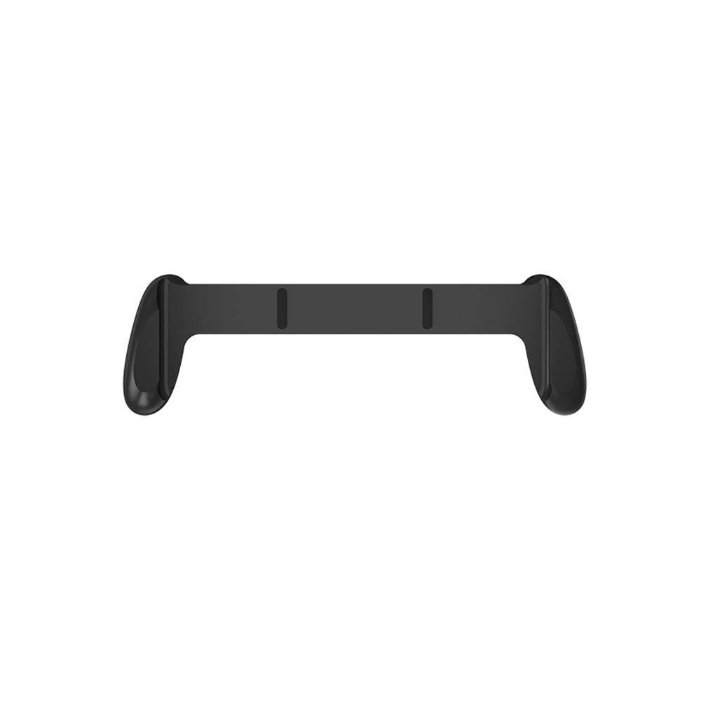 Oled Switch Handle with Game Card Storage - Compact Design - White