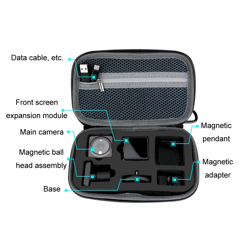 Durable Accessory Bag for Dji Action 2 Camera 7
