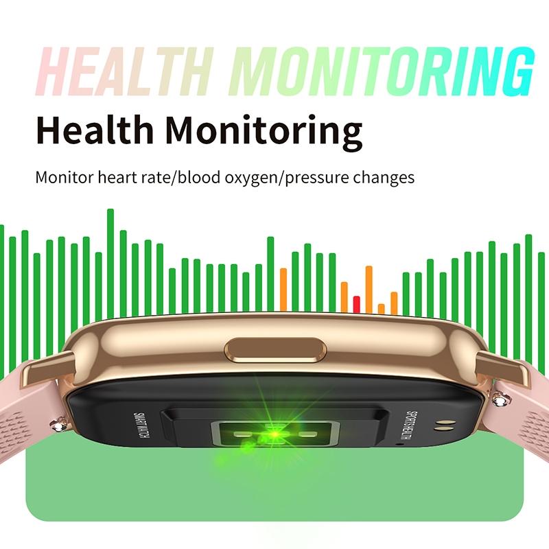1.47 Inch Waterproof Smart Watch Heart Rate & Blood Pressure Support - Black 9