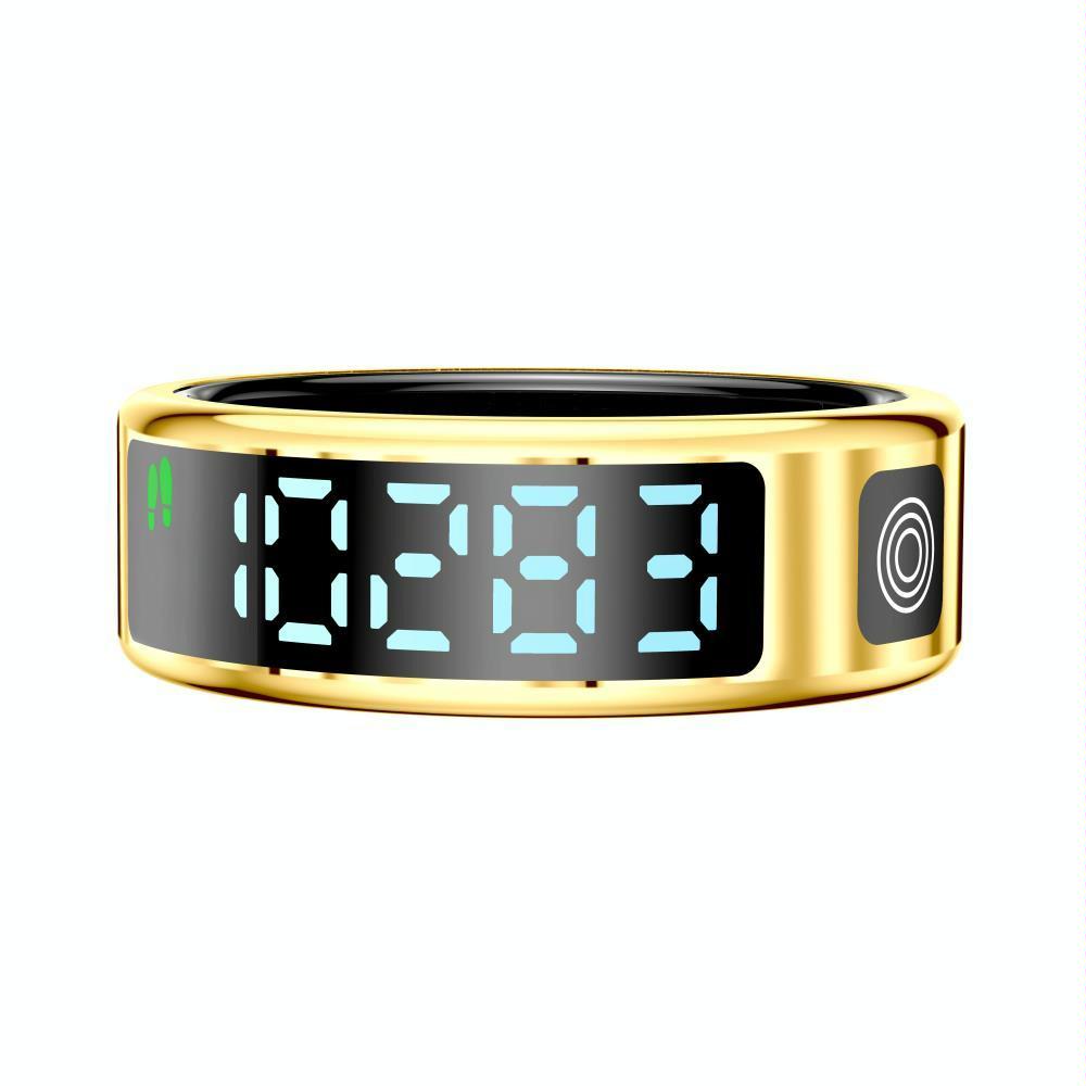 Smart Ring Size 8 Hand Gestures Control Health Monitoring Sports Modes - Black 13