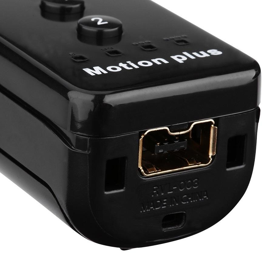 Wii / Wiiu Right Handle with Built-in Accelerator - 2 in 1 - Black 5