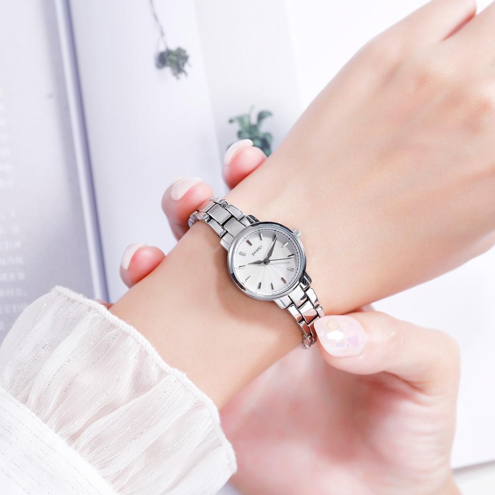 European Fashion Women Quartz Watch with Steel Band - Business and Leisure - Rose Gold 5