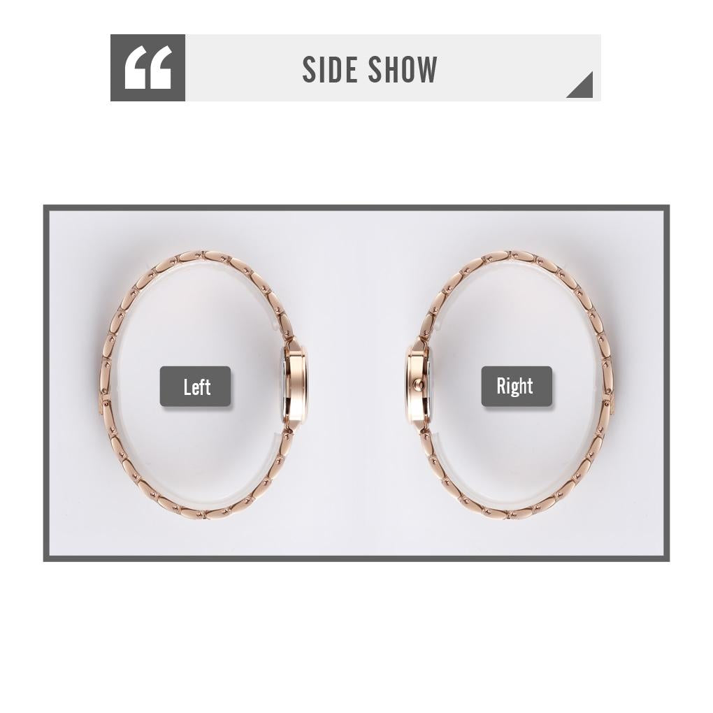 European Fashion Women Quartz Watch with Steel Band - Business and Leisure - Rose Gold 8