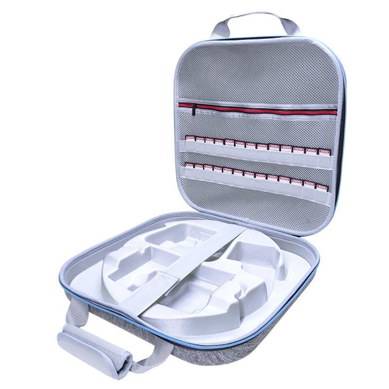 Nintendo Switch Fitness Ring Storage Bag - Hard Shell - Gray 3