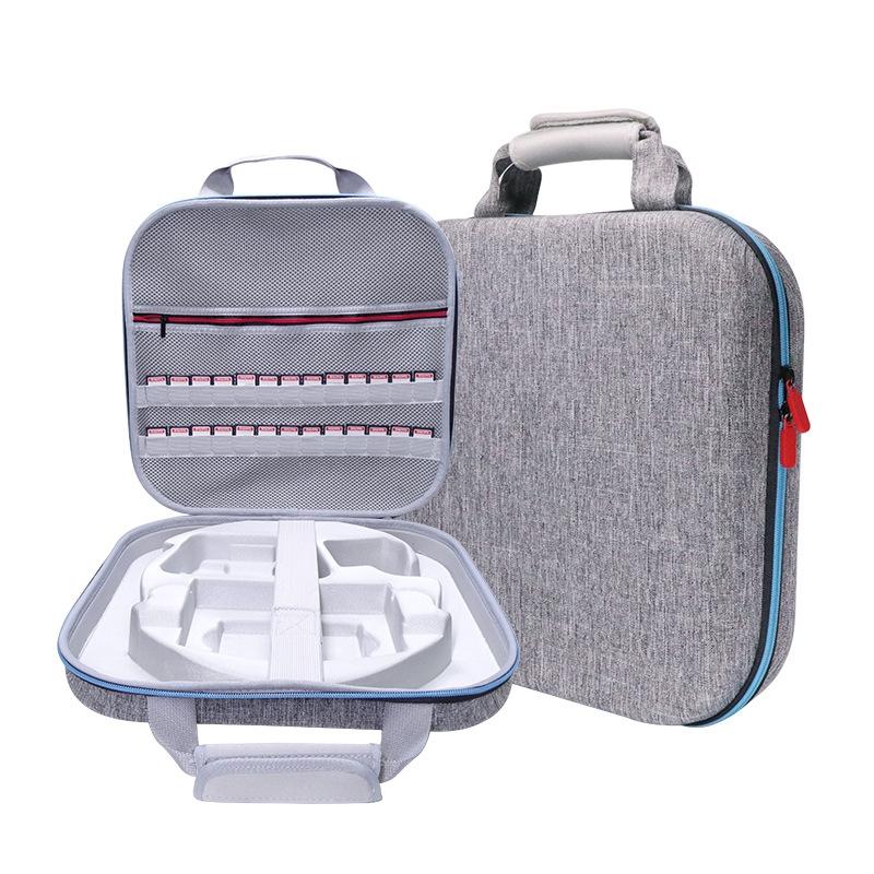 Nintendo Switch Fitness Ring Storage Bag - Hard Shell - Gray 4