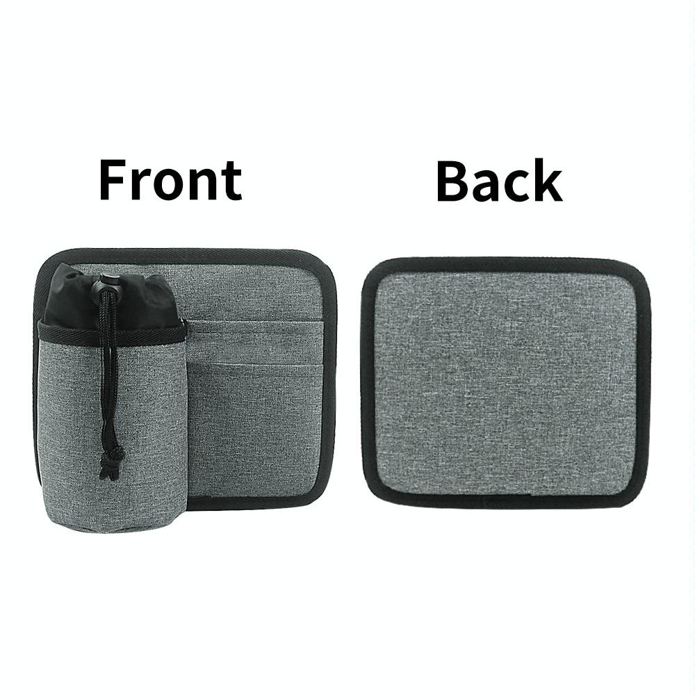 Portable Luggage Bag with Cup Holder - Gray 5