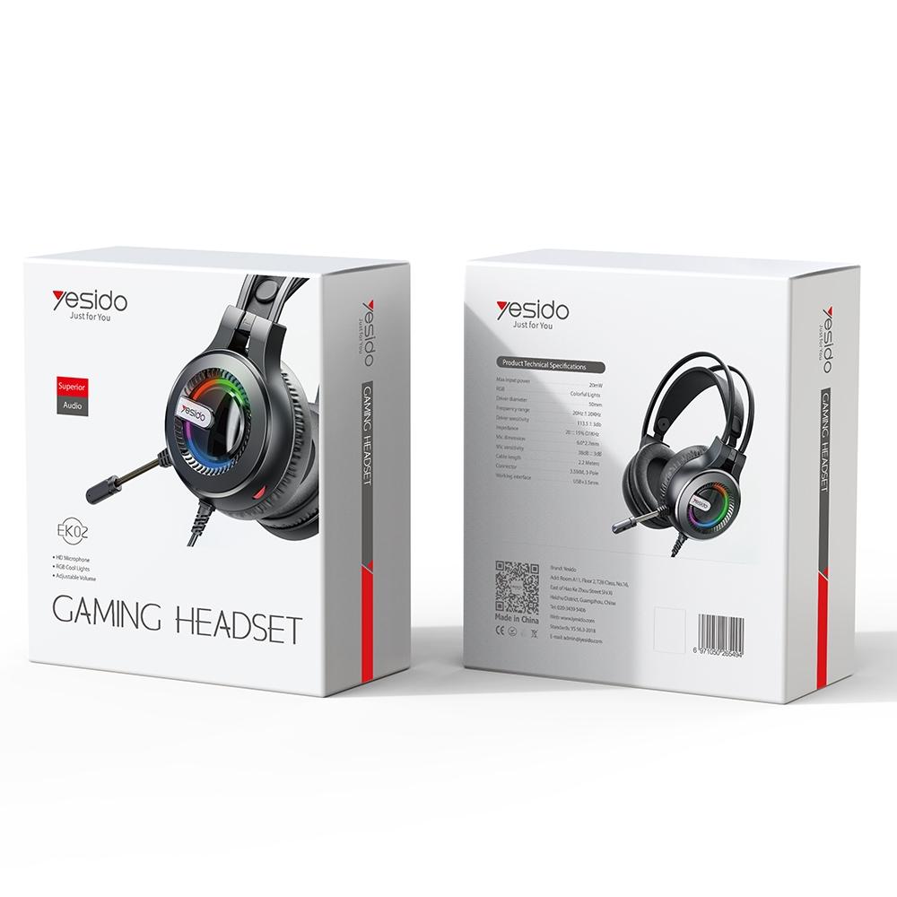 Rgb Gaming Earphones With Head-Mounted Design 8