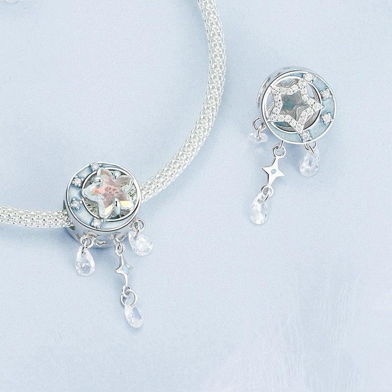 925 Sterling Silver Dreamcatcher Tassel Beads 4