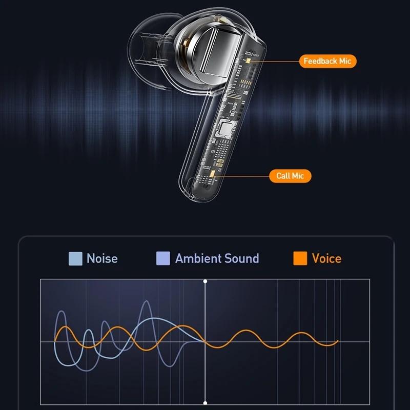 Black Tws Gaming Bluetooth Earbuds - T52 6
