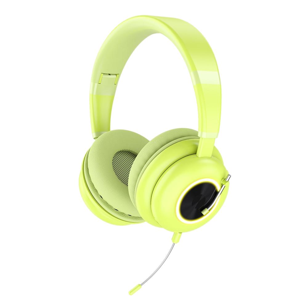 Foldable Wireless Headset With Mic Ke-29 - White 11