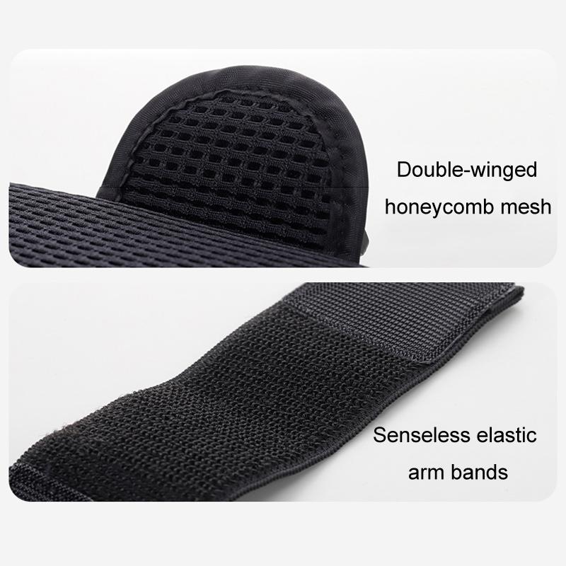 Waterproof Running Arm Bag For Mobile Phones Pouch For Outdoor Activities - Black 7