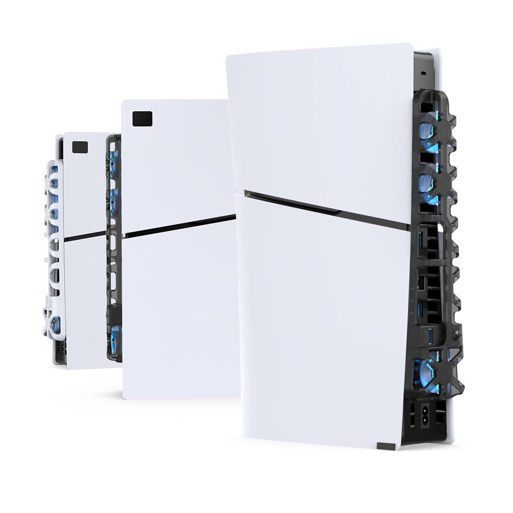 Thermal Cooling Fan for Ps5 Slim - Rear Blu Ray - White 5