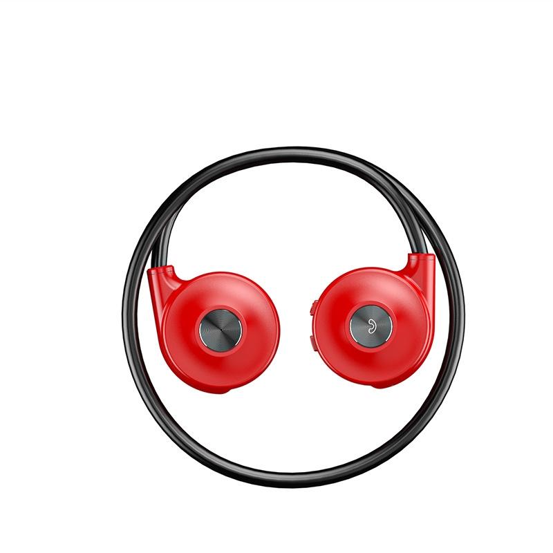 Bone Conduction Bluetooth Earphones with Stereo Vibration Speaker - Black 13