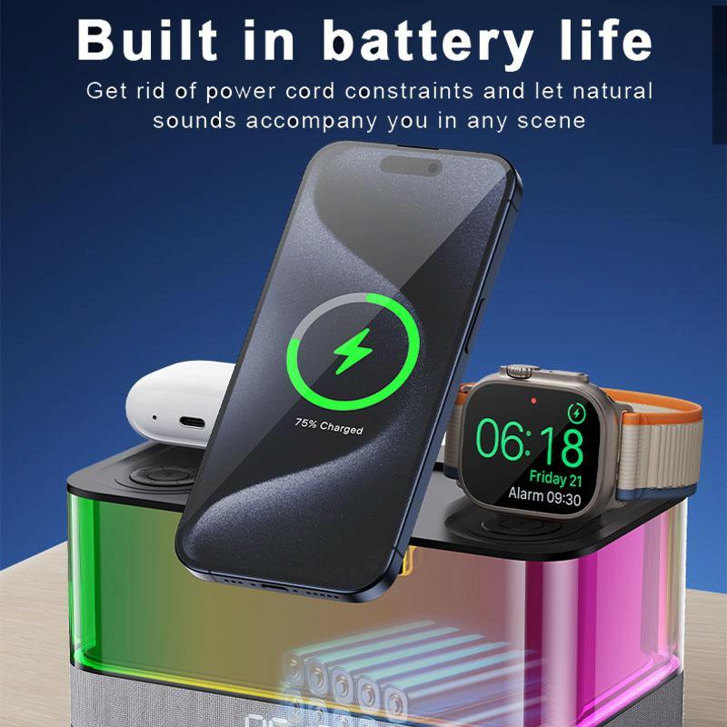 3 In 1 Wireless Magnetic Charger For Cell Phone 7