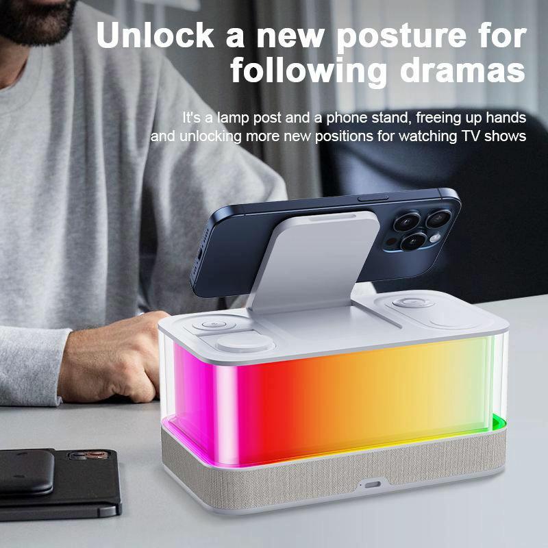 3 In 1 Wireless Magnetic Charger For Cell Phone 11