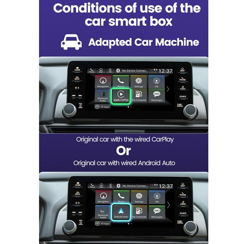 Wireless Carplay Box For Android Auto 2Air 8