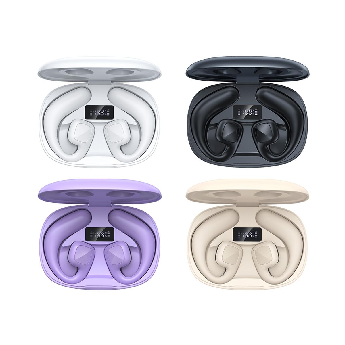 Wireless Tws Bluetooth Earbuds with Air Conduction Technology - Black 3