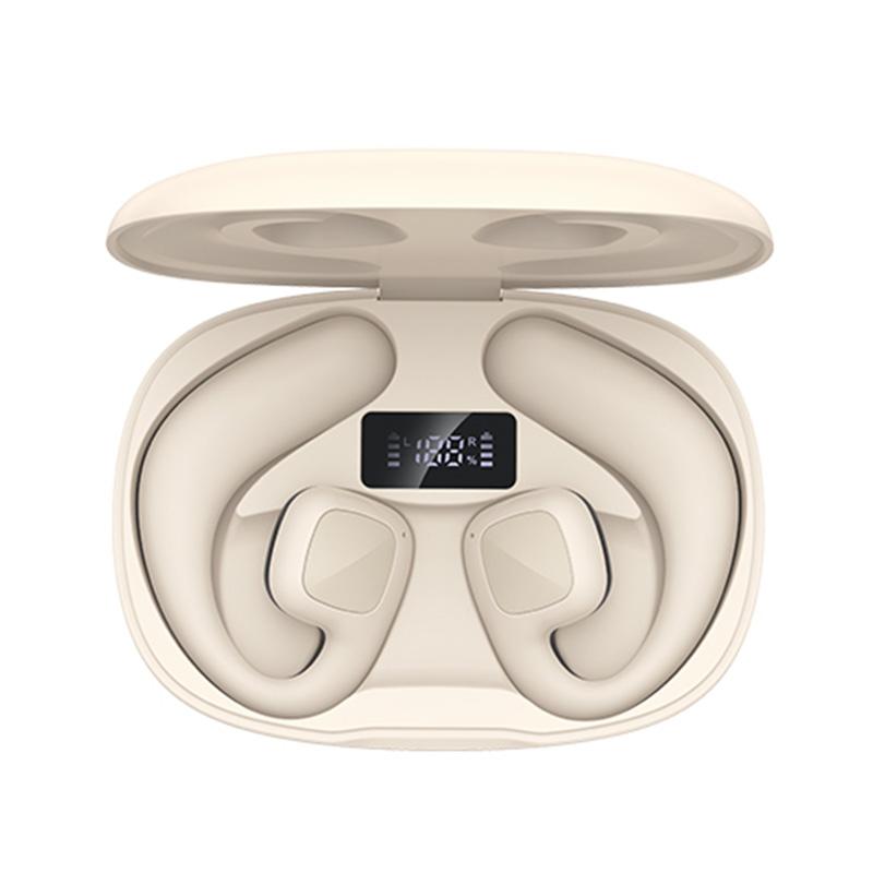 Wireless Tws Bluetooth Earbuds with Air Conduction Technology - Black 11