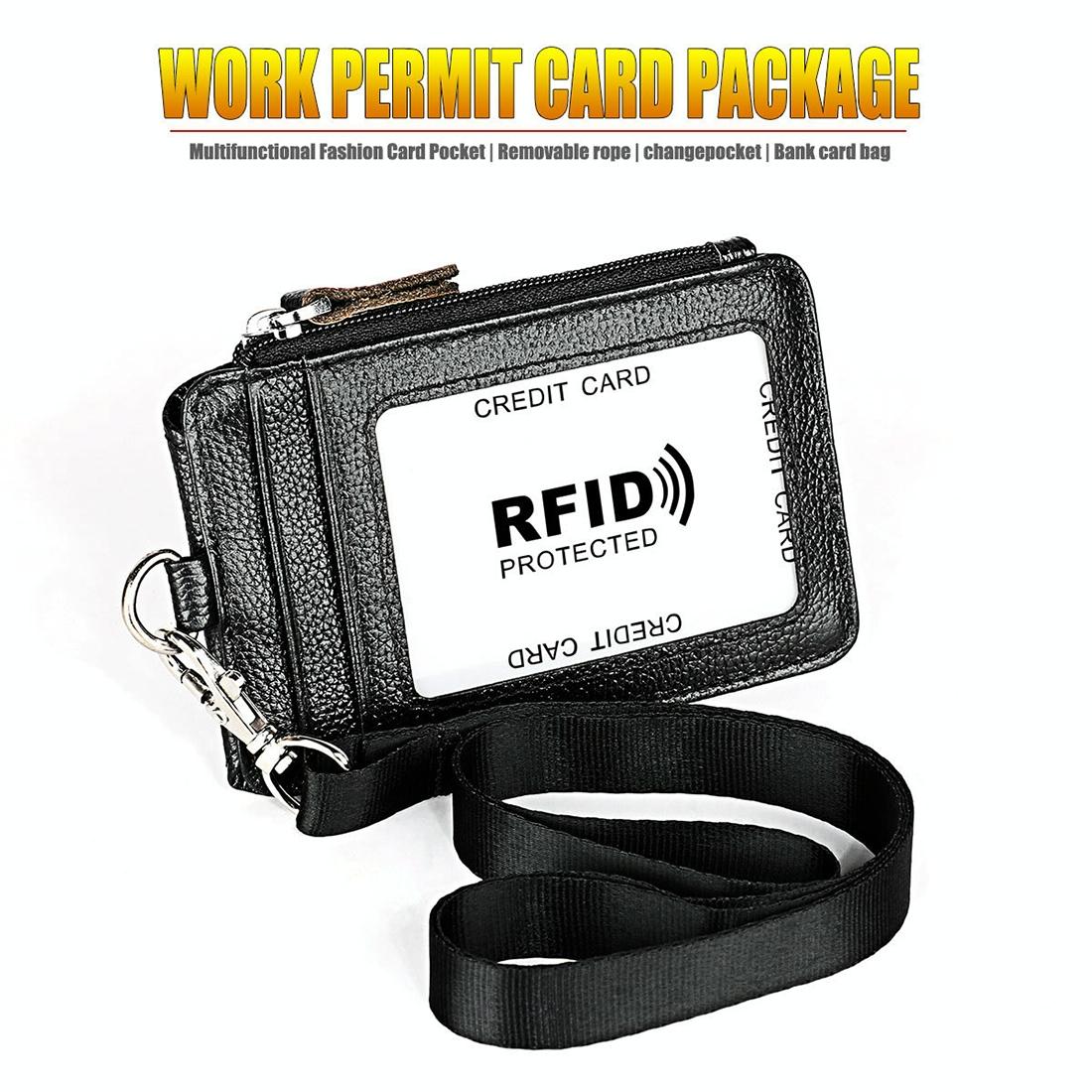 Rfid-blocking Leather Card Holder - Antimagnetic 4