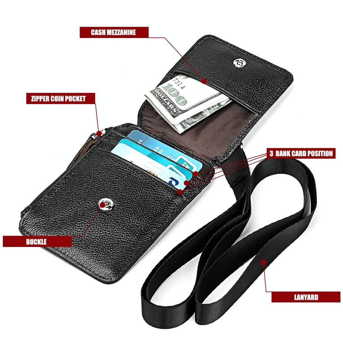 Rfid-blocking Leather Card Holder - Antimagnetic 9