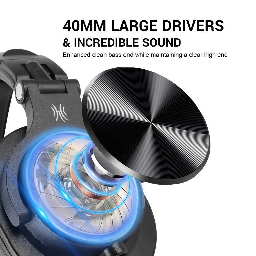 Dj Monitor Headphones With Mic Black 3