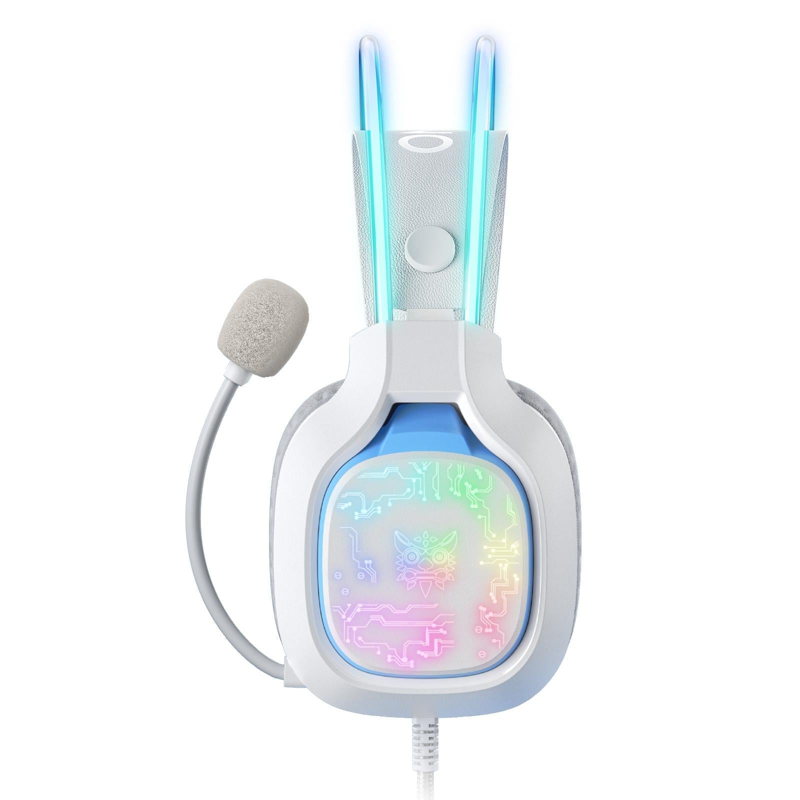 Colourful Light Gaming Headset With Mic 1.8M Cable - Black 4