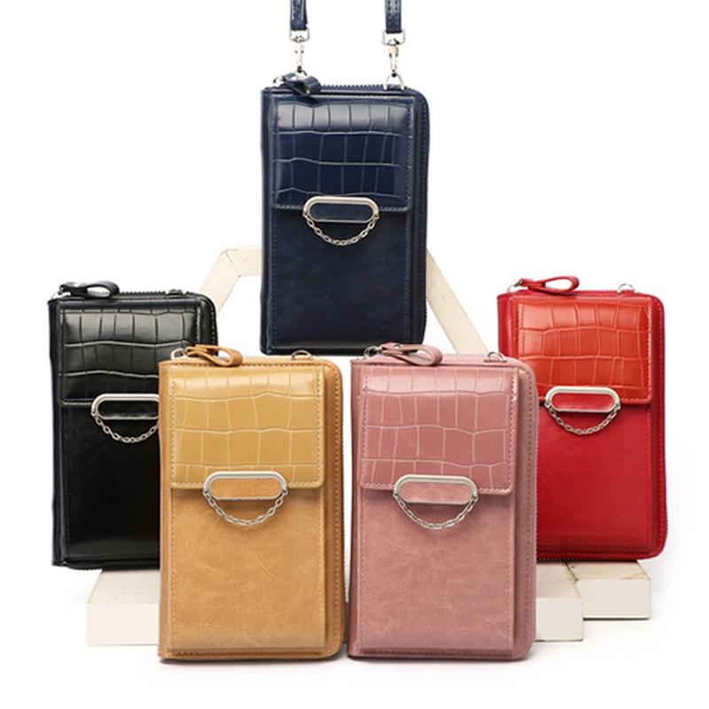 Versatile Women Crossbody Wallet For Phones - Red 3