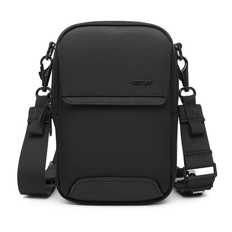 Waterproof Men Shoulder Bag Multifunctional & Durable - Black 14