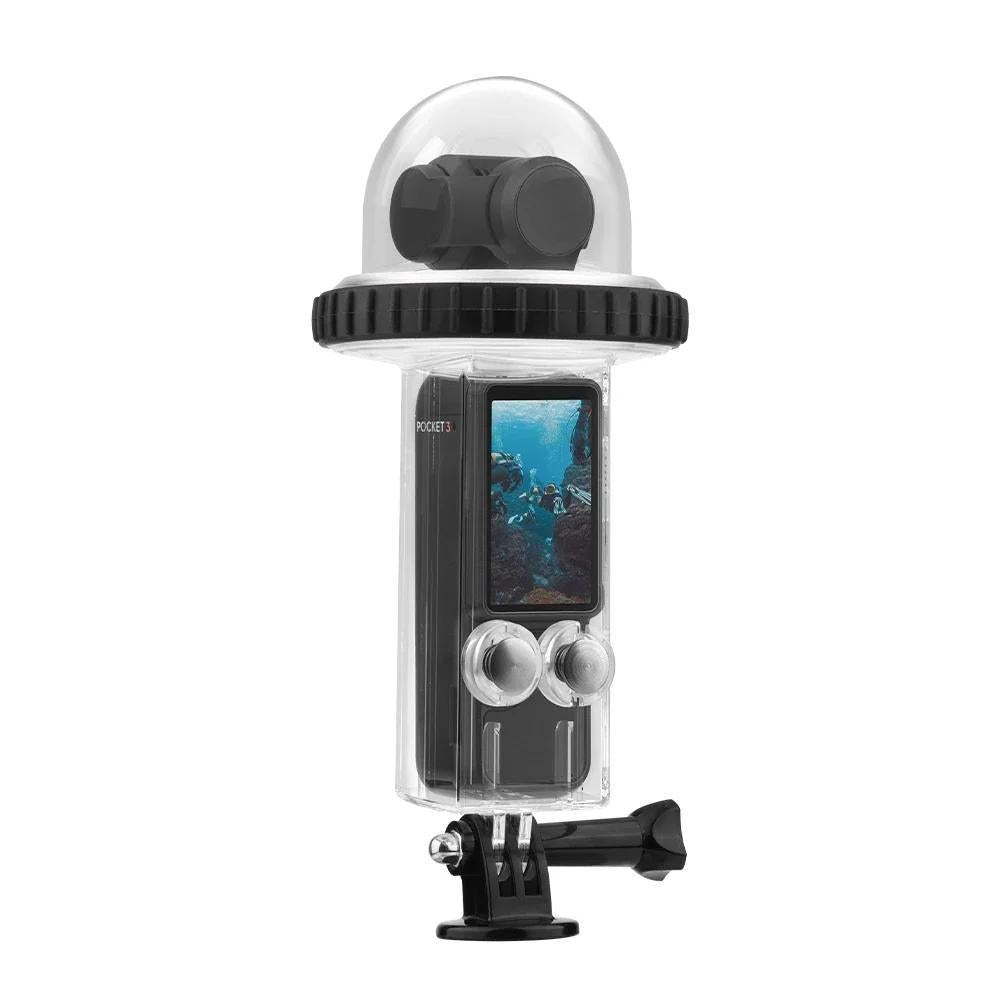 Waterproof Diving Housing for Dji Pocket 3 - 40m Depth - Transparent Handle 6