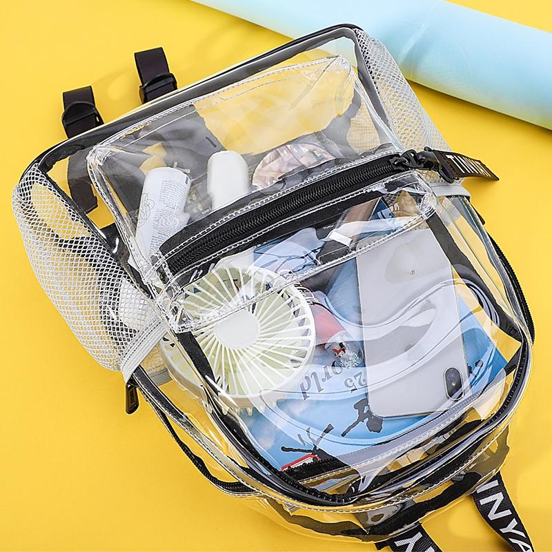 Women Waterproof Pvc Backpack - Green 7