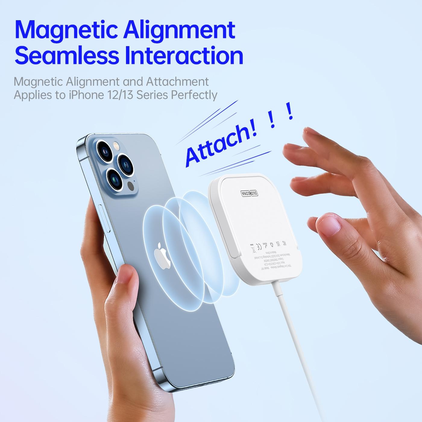 3 In 1 Magnetic Wireless Charger White 5