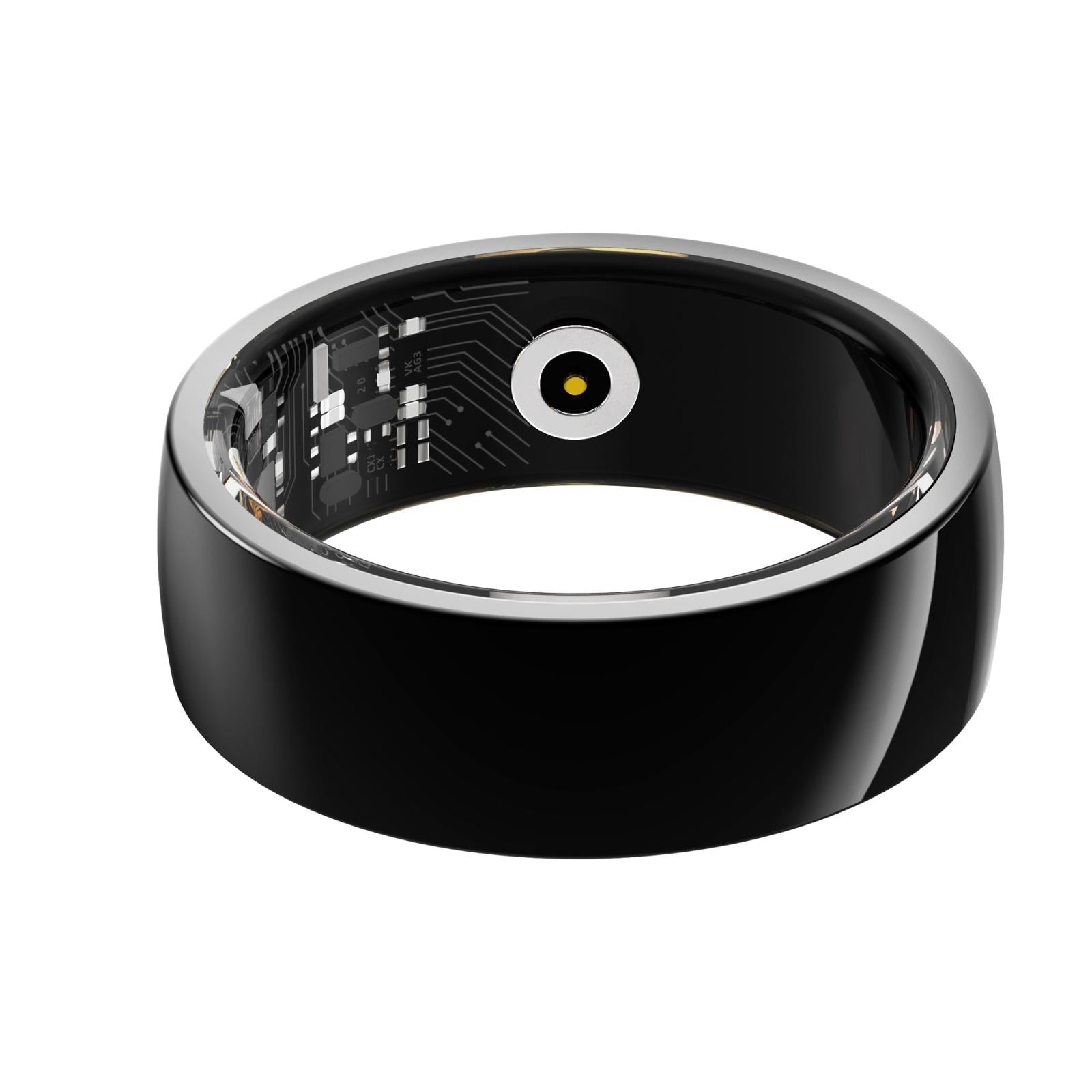 Smart Ring For Health Monitoring And Family Care - Size 18 - Black 12